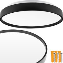 Lampa Sufitowa Led Plafon Natynkowy 48W 38cm z czujnikiem mikrofalowym