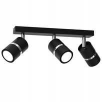 Lampa sufitowa listwa Ewilight JOKEYS regulowane 3x GU10