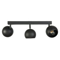 Lampa Sufitowa Listwa Żyrandol Loft Nad Stół Czarna Nowoczesna 3xe27 Nava 13-642