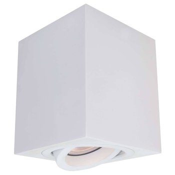 LAMPA sufitowa LYON LP-5881/1SM WH Light Prestige regulowana OPRAWA downlight metalowa cube kostka biała - Light Prestige