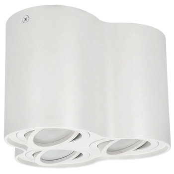 Lampa sufitowa natynkowa SKAND 3 White 3xGU10 IP20 okrągła biała potrójna EDO777106 EDO - EDO