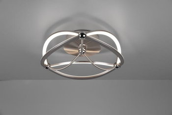 Lampa sufitowa nowoczesna wbudowany LED CHARIVARI srebrny Trio 621210107 - Trio