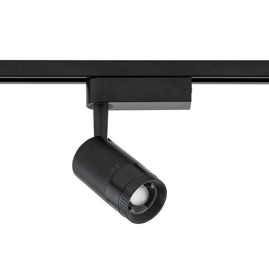 Lampa sufitowa Profile Zoom 7625 LED 9W 3000K do szynoprzewodu czarna-Zdjęcie-0