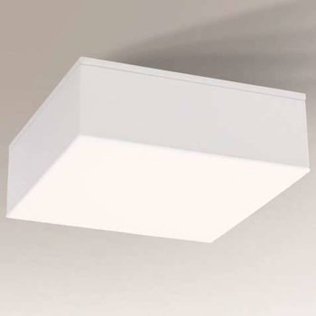 LAMPA sufitowa TOTTORI IL 7725 Shilo kwadratowa OPRAWA natynkowa LED 10W 3000K do łazienki IP44 biała - Shilo