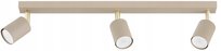 Lampa Sufitowa Wisząca Spot Ruchoma Halogen Ecru Beż Led Gu10