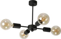 Lampa Sufitowa Wisząca Żyrandol Plafon Led do Salonu Loft 4xe27 Nowoczesna Berenta 13-121