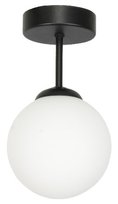 Lampa Sufitowa Żyrandol Plafon Loft Led Białe Kule Czarna 1xe14 Calipso 13-827