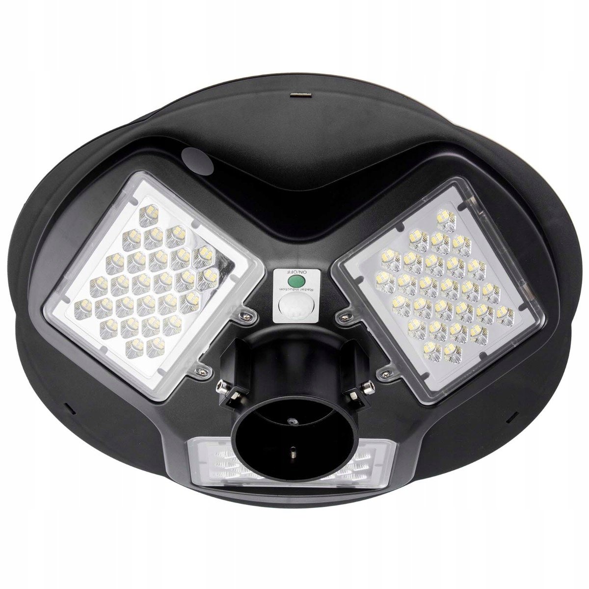 Zdjęcia - Naświetlacz LED / lampa zewnętrzna LVT Lampa uliczna latarnia solarna LED 150W IP65 mikrofalowy czujnik ruchu + P 