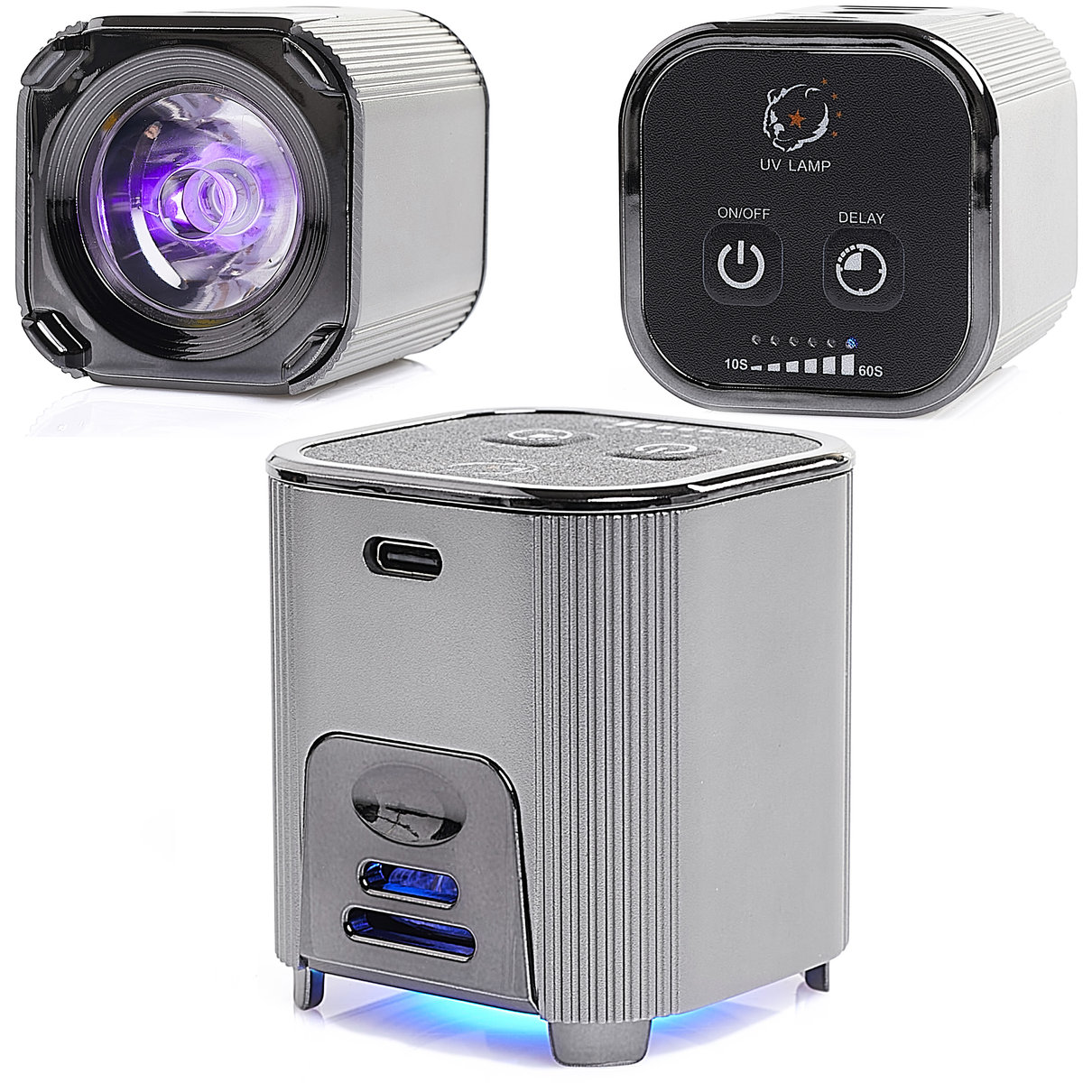 Lampa UV utwardzająca LED z baterią