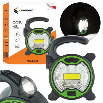 LAMPA WARSZTATOWA UCHWYT LED COB 3W+1W 3xAA GARAŻ - Blow