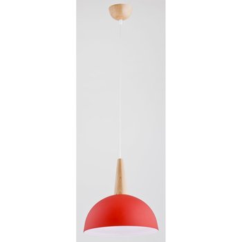 Lampa wisząca ALFA Fotyn, czerwona, 60W, 30x90 cm  - Alfa