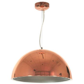 LAMPA wisząca AMALFI 31-26392 Candellux metalowa OPRAWA industrialny ZWIS kopuła miedź - Candellux