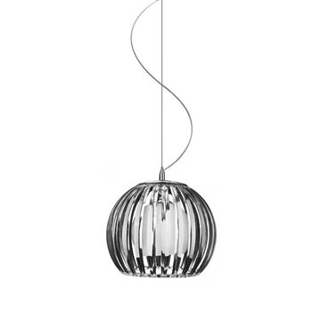 Lampa wisząca AZZARDO Arcada, srebrna, 1x40W, 130x30 cm - AZzardo