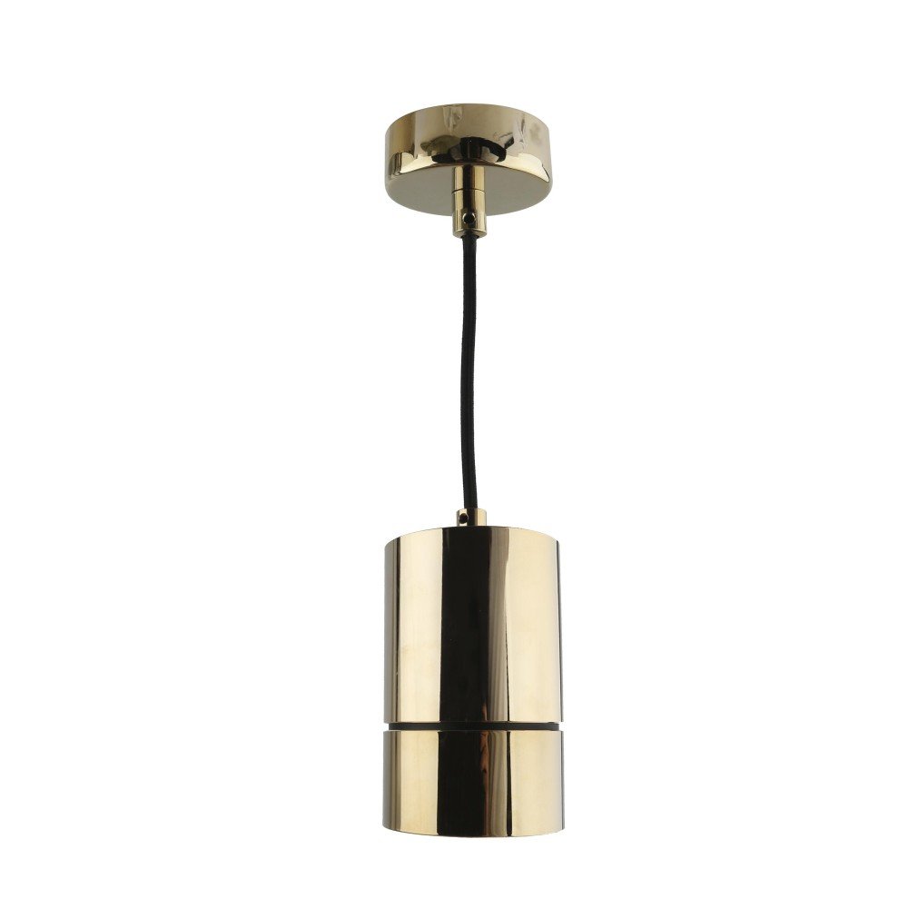 Zdjęcia - Żyrandol / lampa Azzardo Lampa wisząca  Raffael, 1x50 W, GU10, złota, 22x8 cm 
