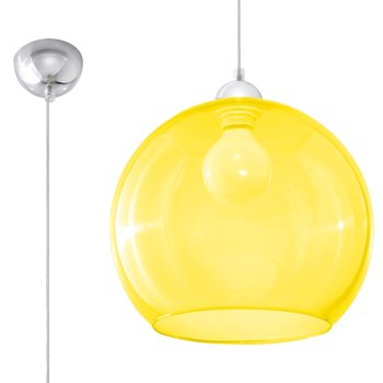 Lampa wisząca BALL żółta minimalistyczny okrągły rozproszone światło SL.0252 Sollux Lighting - SOLLUX LIGHTING