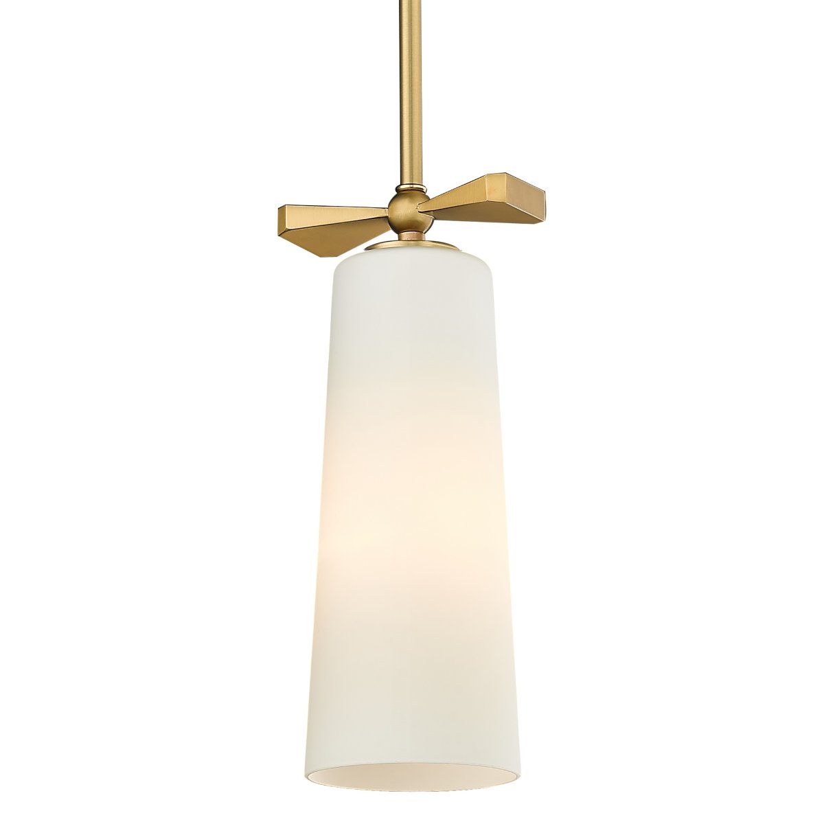 Фото - Люстра / світильник COSMOLight Lampa wisząca Bow Gold 1L Cosmo Light 