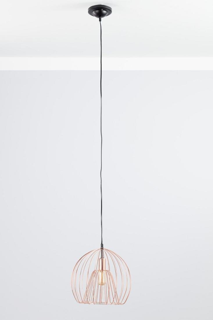 Zdjęcia - Żyrandol / lampa Dekoria Lampa wisząca  Brooklyn Copper, 30x31x155 cm 