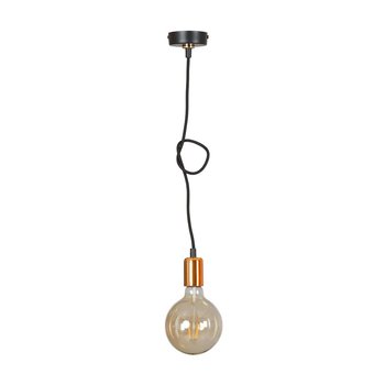 Lampa wisząca EMIBIG Loft Universal Edison, czarna, 60 W, 80x10 cm - EMIBIG