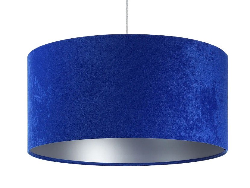 Lampa wisząca HOME 50 niebieska/srebrna