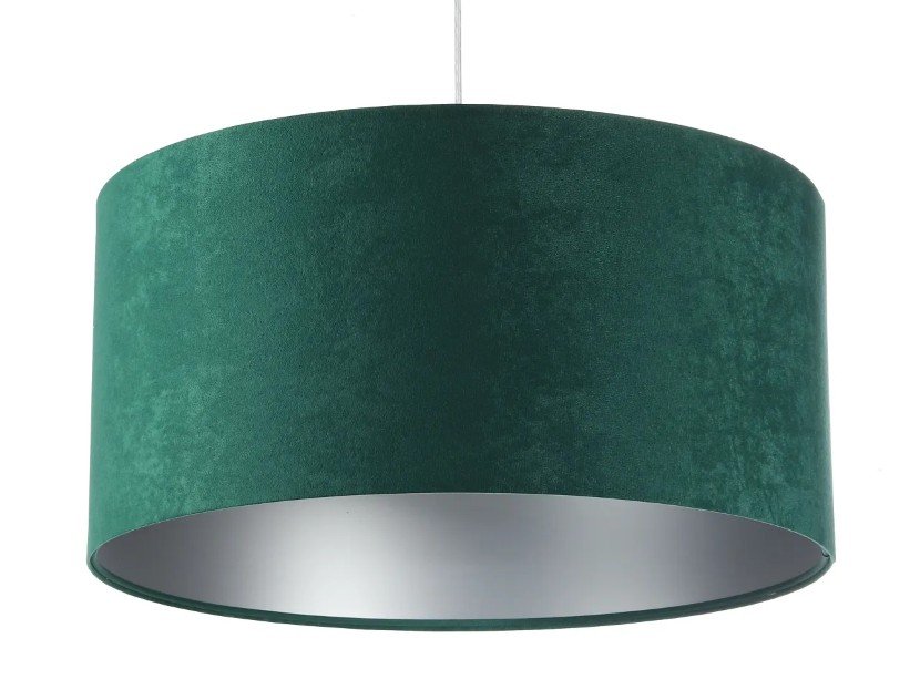 Lampa wisząca HOME 50 zielona/srebrna