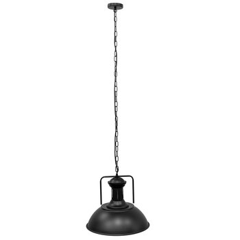 Lampa wisząca LOFT GRAVIS E27 czarna łańcuch 1m EDO777185 EDO - EDO