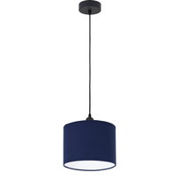 Lampa wisząca LOFT mini ABAŻUR granatowy