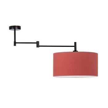 Lampa wisząca LYSNE Rangun, 60 W, E27, czerwona/czarna, 37x90 cm - LYSNE