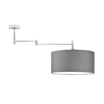 Lampa wisząca LYSNE Rangun, 60 W, E27, stalowa/chrom, 37x90 cm - LYSNE