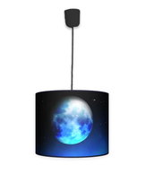 Lampa wisząca mała- Blue moon