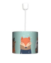 Lampa wisząca mała - Leśne zwierzęta