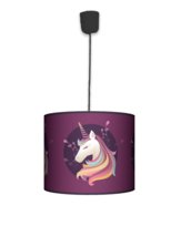 Lampa wisząca mała - Tęczowy Jednorożec