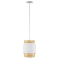 Lampa wisząca nowoczesna BOHO Small White 1pł. ratan TK Lighting TK Lighting