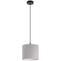 Lampa wisząca POJEDYNCZA LOFT ABAŻUR szary