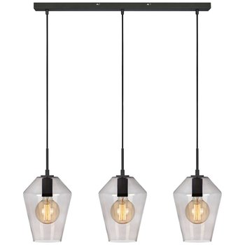 LAMPA wisząca RETRO 107132 Markslojd metalowa OPRAWA listwa ZWIS szklany przydymiony - Markslojd