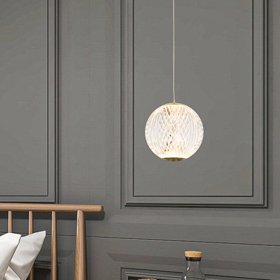 LAMPA wisząca ROSARIO PND-12220121-1A-GD Italux glamour