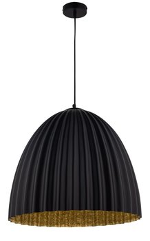 Lampa wisząca SIGMA Telma, czarno-złota, 60 W, 116x51 cm - Sigma