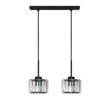 Lampa Wisząca Sufitowa Zwis Listwa Led Kryształowy Klosz Glamour 2xe27 Omena 14-958