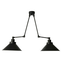 Lampa Wisząca Sufitowa Żyrandol Czarny Industrialny Led do Kuchni 2xe27 Corolla 13-338