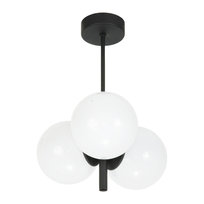 Lampa Wisząca Sufitowa Żyrandol Loft do Przedpokju Białe Kule Led 3xe14 Petit 13-819