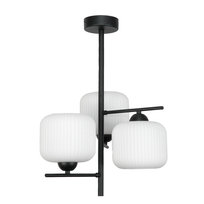 Lampa Wisząca Sufitowa Żyrandol Loft do Sypialni Białe Klosze Led 3xe27 15-445 Pablo