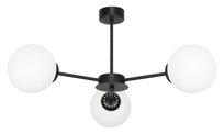 Lampa Wisząca Sufitowa Żyrandol Plafon do Kuchni Białe Kule Led 3xe14 Varadera 14-832