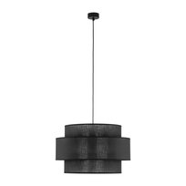 Lampa wisząca TK Lighting Calisto 3xE27 czarny rozpraszający 50cm