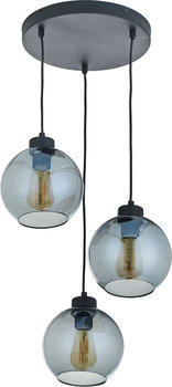 Lampa wisząca TK LIGHTING Cubus, 3x60 W, E27, grafitowa, 110x50 cm - TK Lighting