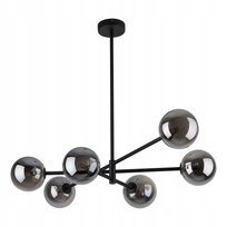 Lampa wisząca TK Lighting Sarius 6xG9 grafitowe kule do salonu