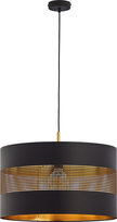 Lampa wisząca TK LIGHTING Tago Black 1pł., E27, czarno-złota, 120x50 cm TK Lighting