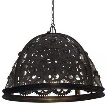 Lampa wisząca w industrialnym stylu, 65 cm, E27 - vidaXL