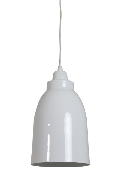 Фото - Люстра / світильник Dekoria Lampa wisząca YARA, biała, 18x138 cm 