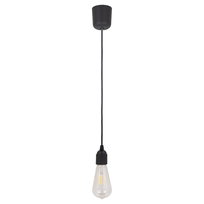 Lampa wisząca ZAWIESIE OPRAWA LOFT czarna