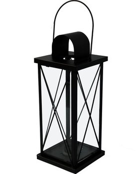 Lampion Garden, czarny, 43x17x17 cm - Pigmejka