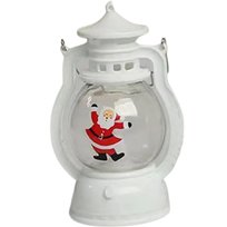 Lampion Led 12,6 Cm Świecznik Święty Mikołaj Dekoracja Świąteczna Latarenka